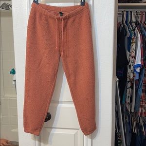 Teddy bear pink lounge pants